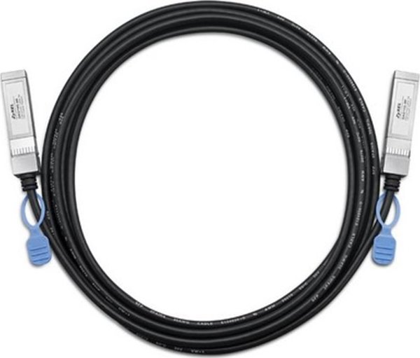 Zyxel DAC10G-3M Καλώδιο Direct Attach 10G SFP+ σε SFP+, 3m, Μαύρο