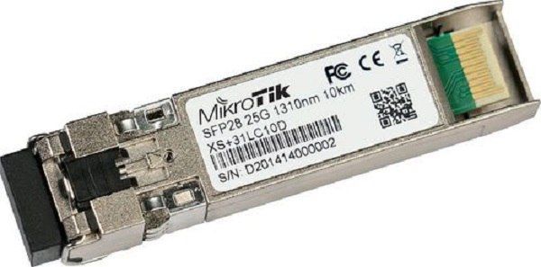 MikroTik XS+31LC10D 10G/25G SFP28 Optical Transceiver Module 10km