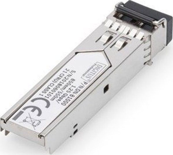 Digitus SFP Module 1.25Gbps, Multi-Mode, LC Duplex, 850nm, Εμβέλεια έως 550m, Συμβατό με HP