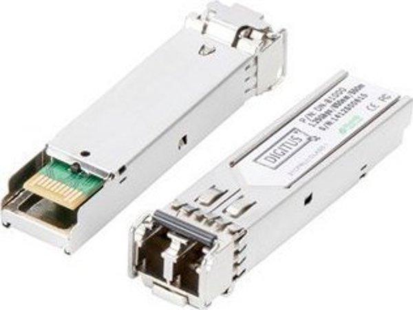 Digitus SFP Module 1.25Gbps, Multi-Mode, LC Duplex, 850nm, Εμβέλεια έως 550m, Συμβατό με HP