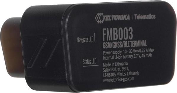 Μονάδα GPS Teltonika Teltonika FMB003 Εντοπιστής GPS με σύνδεση OBDII, GNSS, GSM, Bluetooth 4.0