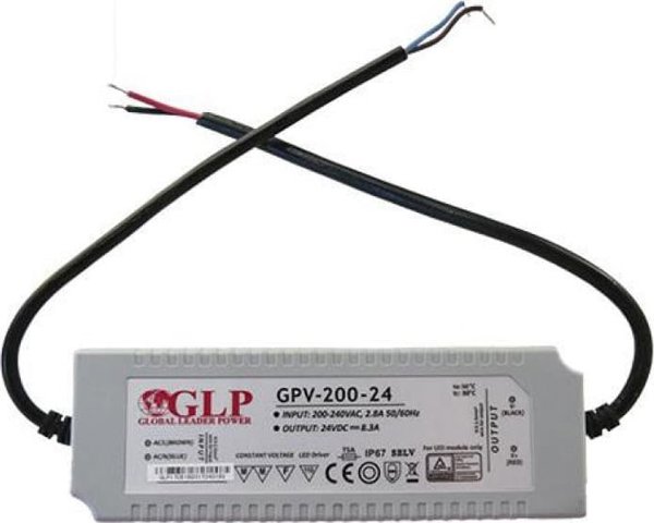 Mojeledy Zasilacz GPV 200W 24V DC ip67 gpv-200-24 led glp