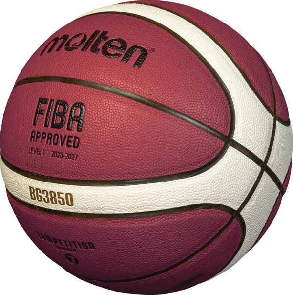 Μπάλα μπάσκετ Molten προπόνησης MOLTEN B5G3850 FIBA συνθετικό δέρμα μέγεθος 5