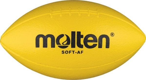 Molten Μπάλα ράγκμπι μαλακή MOLTEN SOFT-AF, κίτρινο