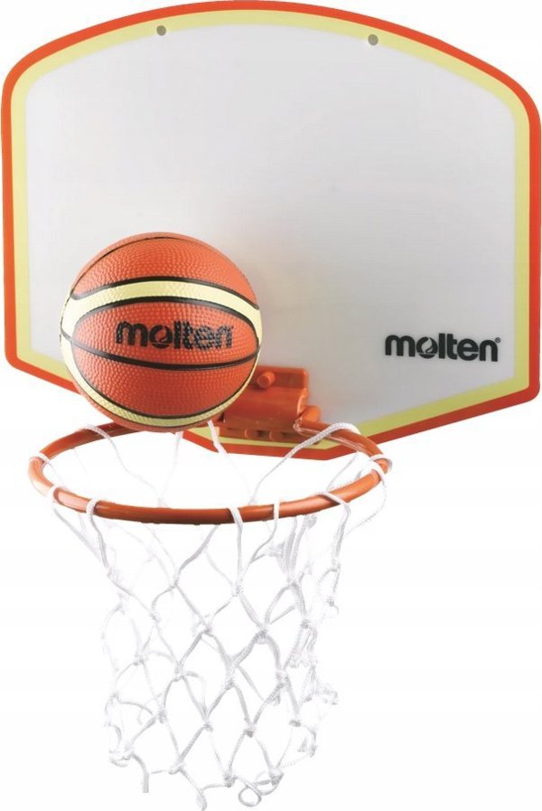 Molten Παιδικό ταμπλό μπάσκετ με δίχτυ + μπαλάκι