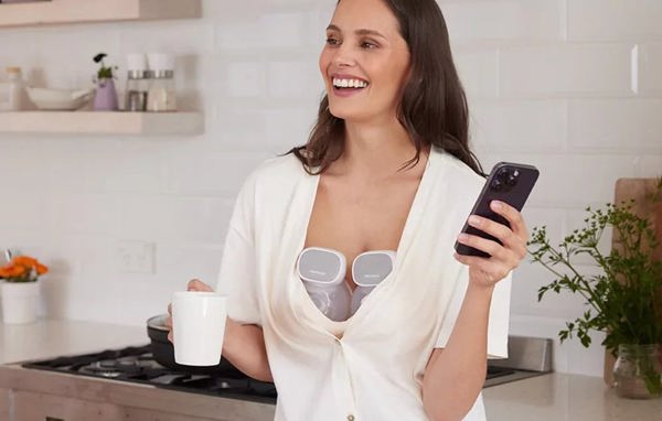 Momcozy MOMCOZY S9 Pro Διπλός Θήλαστρος λευκός