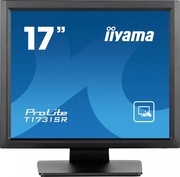 iiyama ProLite T1731SR-B1S Οθόνη Αφής 17" Resistive, με HDMI, DisplayPort & USB, Μαύρη