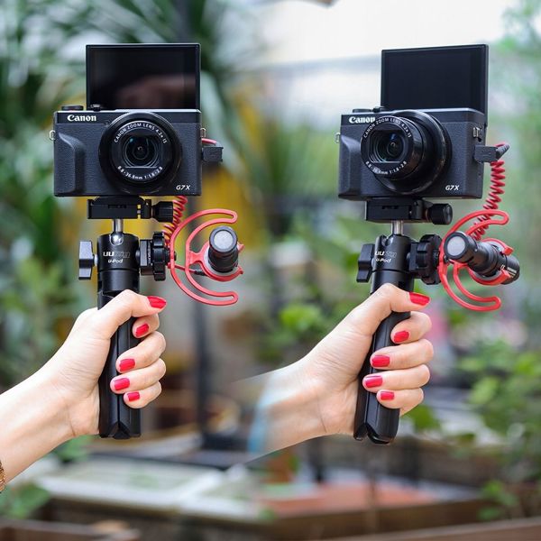 Μονόποδο Ulanzi Στατό Αλουμινίου Για Φωτογραφική Μηχανή Με Στήριγμα Για Μικρόφωνο Iso / Ulanzi U-pod