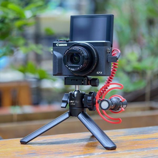 Μονόποδο Ulanzi Στατό Αλουμινίου Για Φωτογραφική Μηχανή Με Στήριγμα Για Μικρόφωνο Iso / Ulanzi U-pod