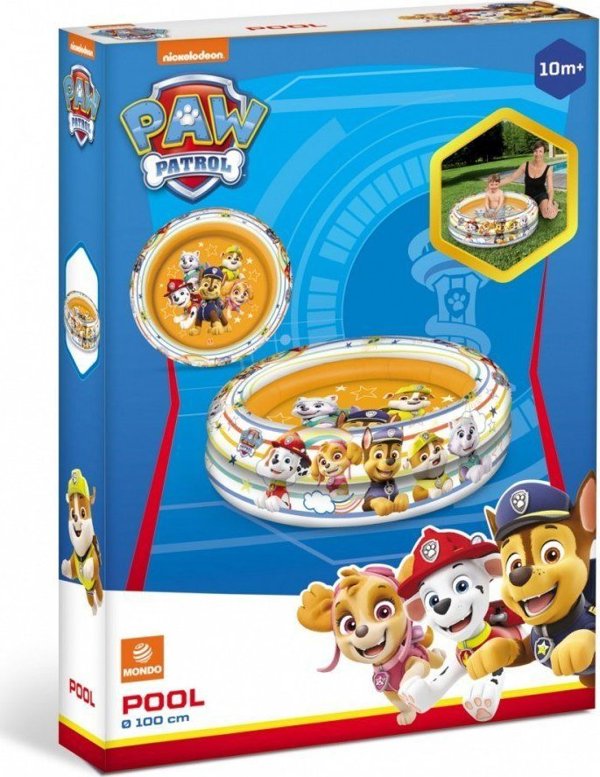 Mondo Πισίνα 100 cm - Paw Patrol