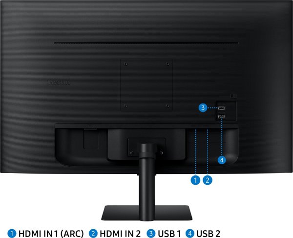 Οθόνη Samsung Smart M5 (LS27DM500EUXEN)