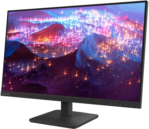 Lenovo L27e-40 27" Οθόνη Υπολογιστή Full HD, IPS, 100Hz, Μαύρο