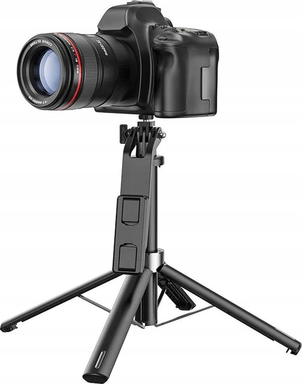 Hoco monopod HOCO βάση selfie με ασύρματο τηλεχειριστήριο τρίποδο K21 μαύρο 13964689 6942007609975