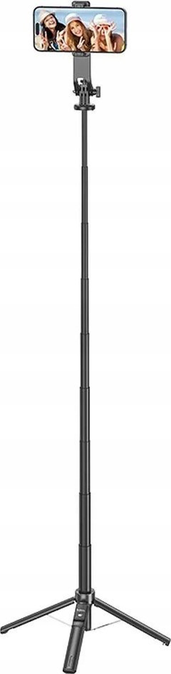 Hoco monopod HOCO βάση selfie με ασύρματο τηλεχειριστήριο τρίποδο K21 μαύρο 13964689 6942007609975