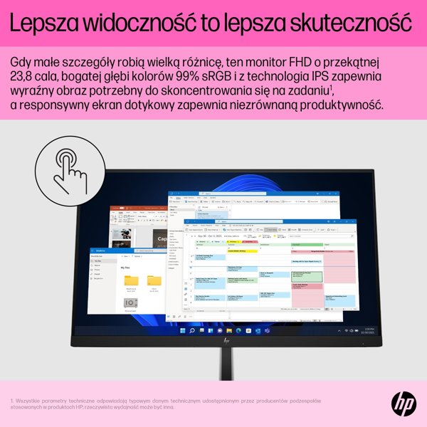 Οθόνη HP E24t G5 (6N6E6AA)