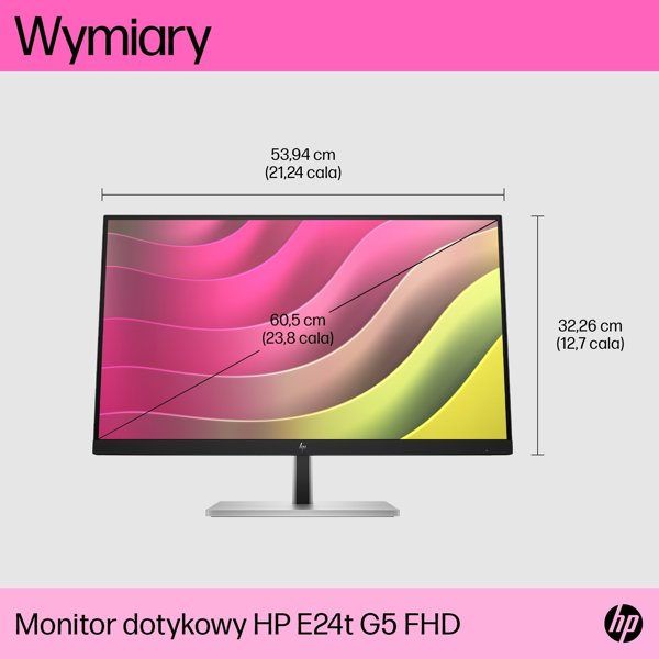Οθόνη HP E24t G5 (6N6E6AA)