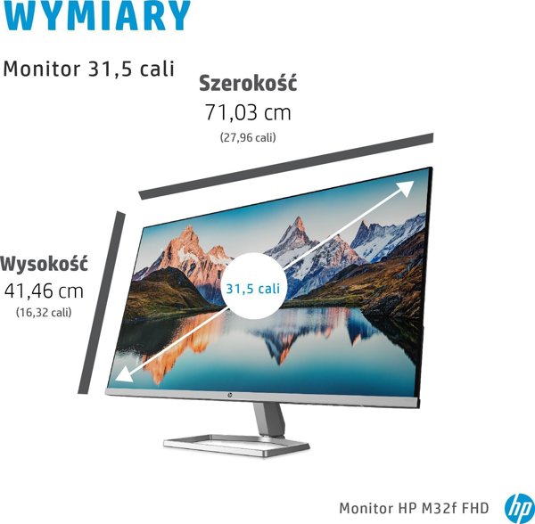 Monitor HP M32f (2H5M7AT)