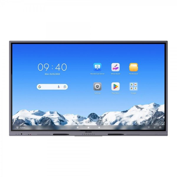 Hikvision Διαδραστική Οθόνη 86" 4K DS-D5C86RB/A2L με Android 14 EDLA