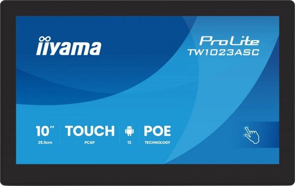 Monitor dotykowy 10 cali TW1023ASC-B3P 10P.DOT.IPS,ANDROID,WIFI, 4xUSB, RJ45, MIC, 24/7, iiSignage IIYAMA