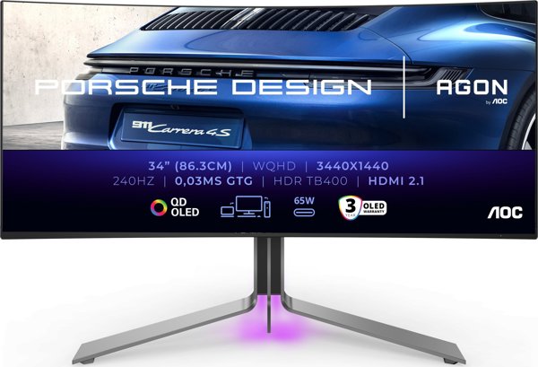 Monitor AOC Porsche Design AOC AGON PRO PD34