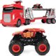 Monster Jam MONSTER JAM 1:64 hauler Launch N Go, 6068319