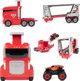 Monster Jam MONSTER JAM 1:64 hauler Launch N Go, 6068319