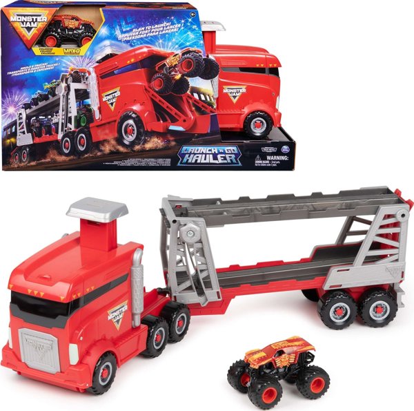 Monster Jam MONSTER JAM 1:64 hauler Launch N Go, 6068319