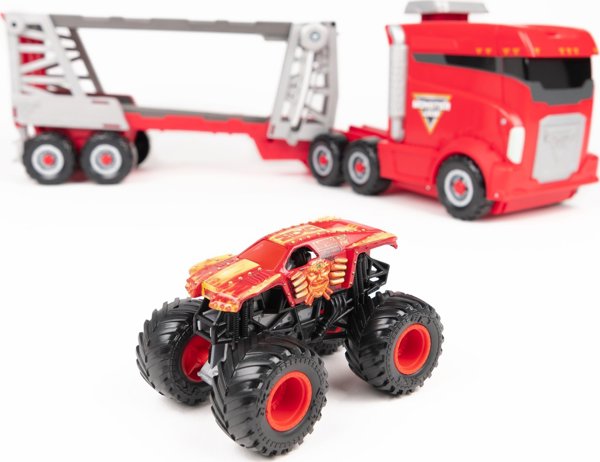 Monster Jam MONSTER JAM 1:64 hauler Launch N Go, 6068319
