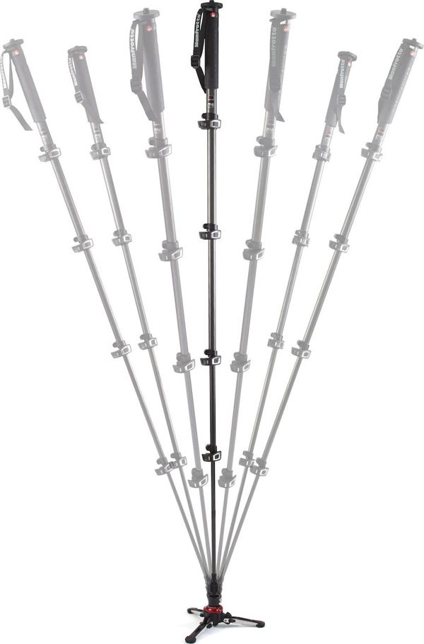 Μονοπόδι Manfrotto XPRO βίντεο 5 τμημάτων ανθρακονήματα (MVMXPROC5)