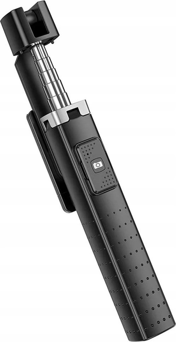 Μονοπόδι Hoco HOCO selfie stick με ασύρματο τηλεχειριστήριο fourpod K18 μαύρο