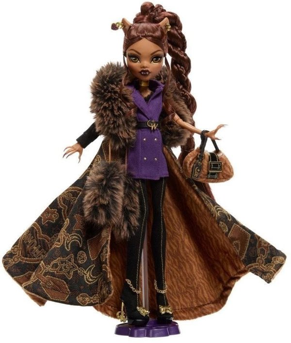 Monster High Modna Clawdeen House of Wolf Lalka kolekcjonerska JDR66