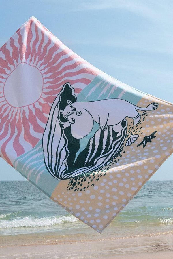 Πετσέτα παραλίας Moomin 93x150cm Beach Day