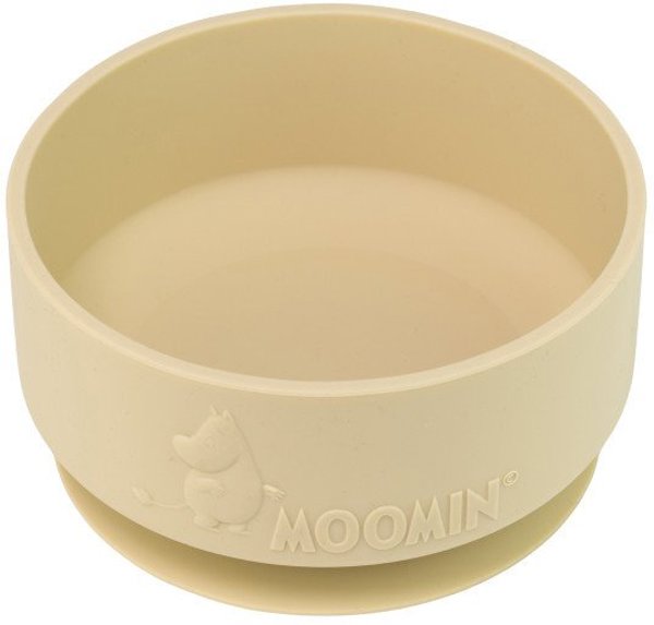 Μπολ σιλικόνης Moomin, latte beige
