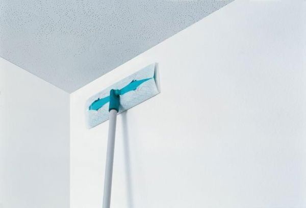 Leifheit Clean & Away Σφουγγαρίστρα Επίπεδη με 5 Ανταλλακτικά Πανιά, Πράσινο/Γκρι, Μήκος 132 εκ.
