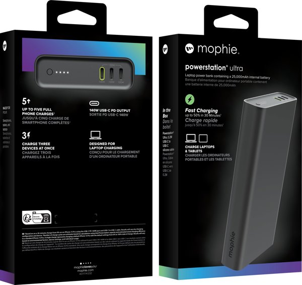 MOPHIE POWERSTATION ULTRA 25K(2025)BLACK