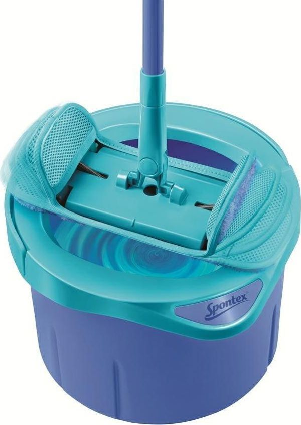 Σφουγγαρίστρα Spontex Express System Plus Compact (500000003) με κουβά 8405086 3384128001154