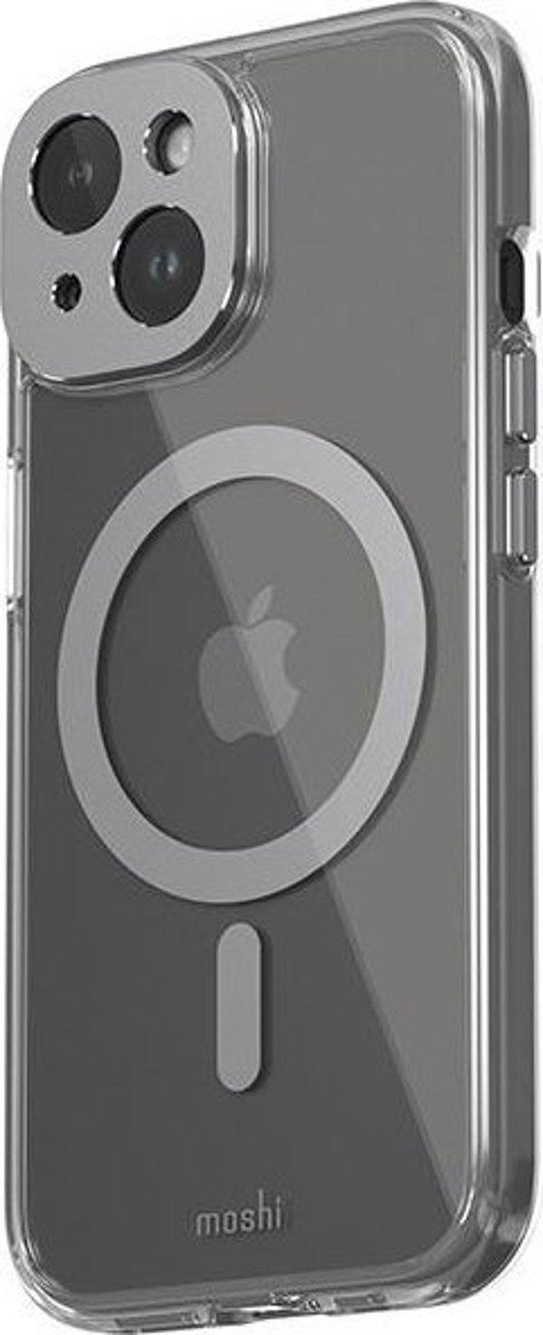 Moshi Moshi iGlaze MagSafe - Θήκη iPhone 15 (Μετεωρίτης Γκρι)