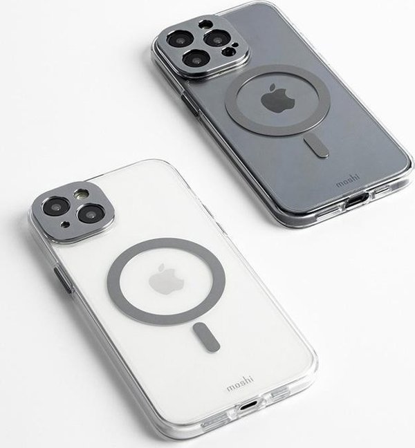 Moshi Moshi iGlaze MagSafe - Θήκη iPhone 15 (Μετεωρίτης Γκρι)