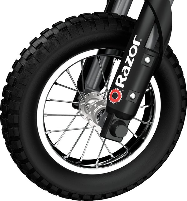 Motocykl elektryczny Razor MX350 Dirt czarny  wytrzymaly cross dla mlodziezy