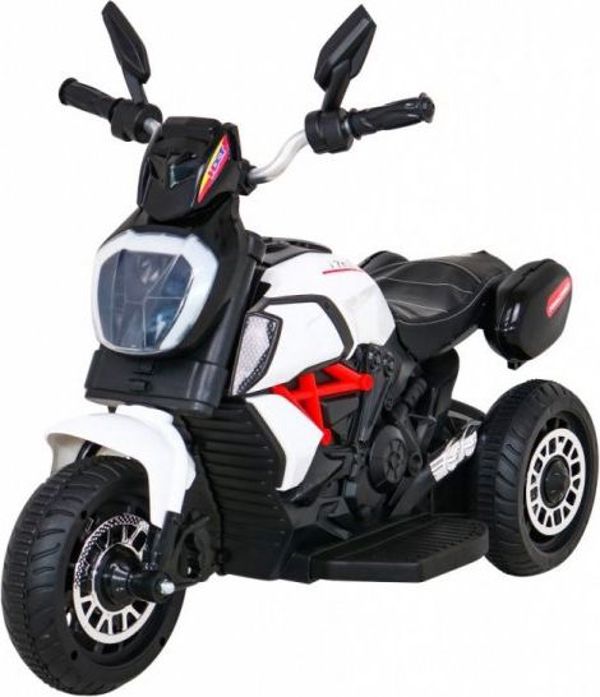 Παιδική Ηλεκτρική Μηχανή Fast Tourist 6V με Ήχους, Φώτα, USB, AUX και Θύρα SD, 83x35x63 εκ.