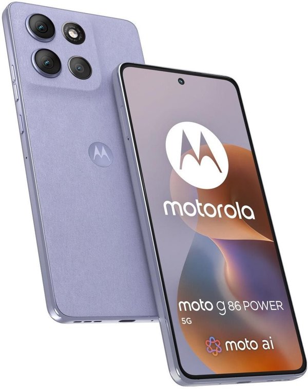 Motorola Moto G86 Power 5G Smartphone 12GB/256GB Dual SIM Λιλά