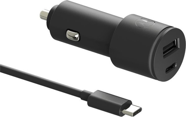 Φορτιστής αυτοκινήτου Motorola TurboPower 45W USB-A/USB-C