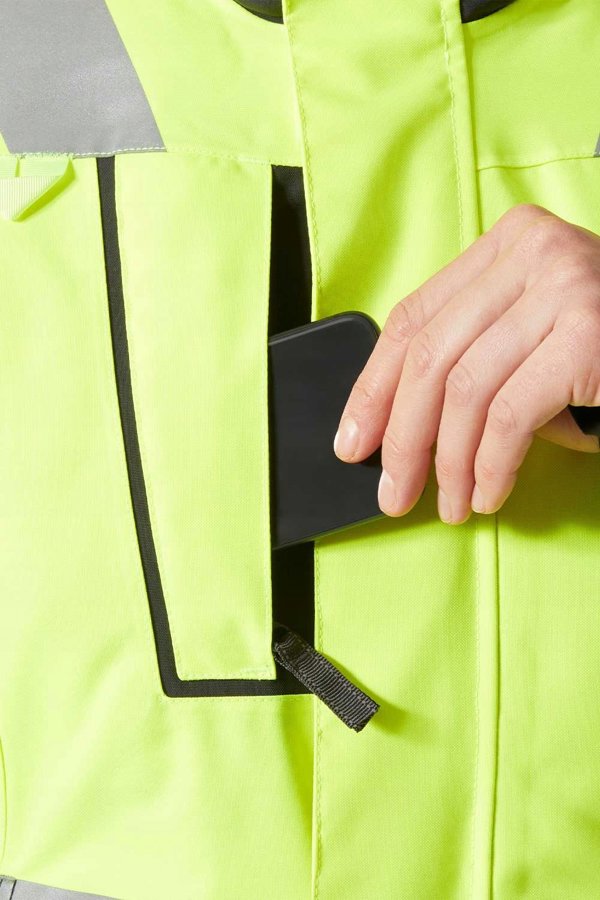Γυναικείο μπουφάν HELLY HANSEN W Luna Hi Vis Winter, κίτρινο L