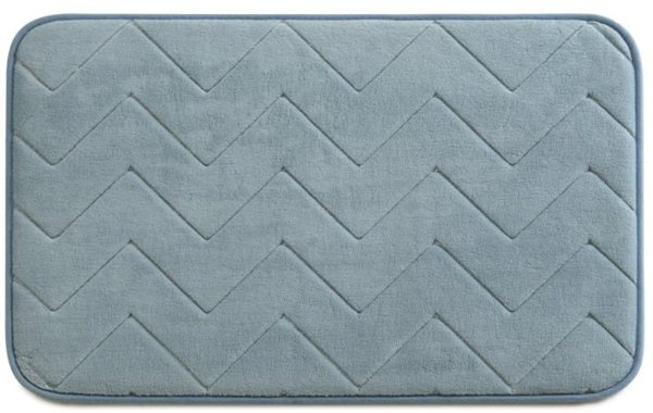 MOUSSE MAT 50X80 CM ΣΚΟΝΗ ΑΝΟΙΧΤΟ ΜΠΛΕ