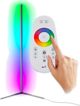Mozos Γωνιακό φωτιστικό δαπέδου LC-RGB LED μαύρο