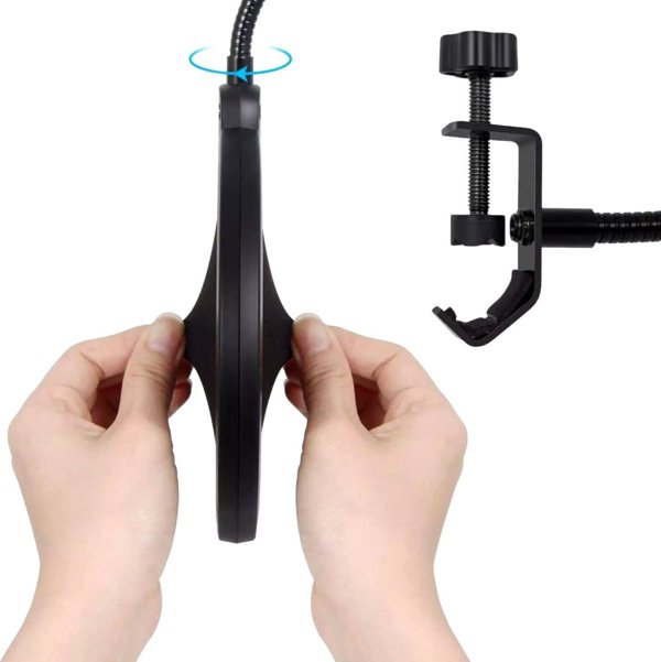 Mozos Mozos Επιτραπέζιο τρίποδο SB37 + Φίλτρο ποπ μικροφώνου PS-1