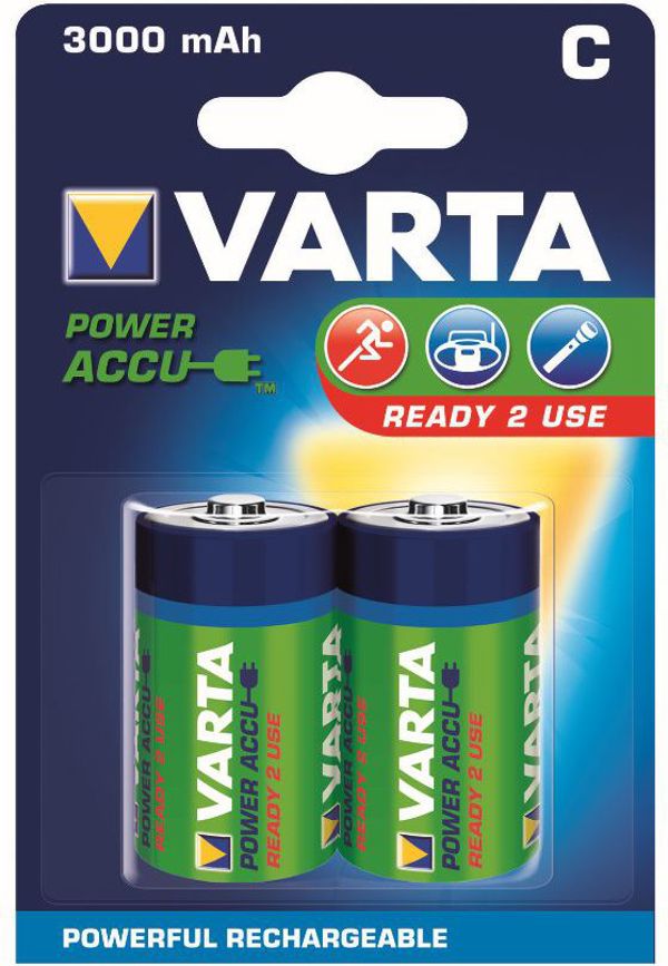 Varta Μπαταρία Power Play C / R14 3000mAh 2 τεμ.
