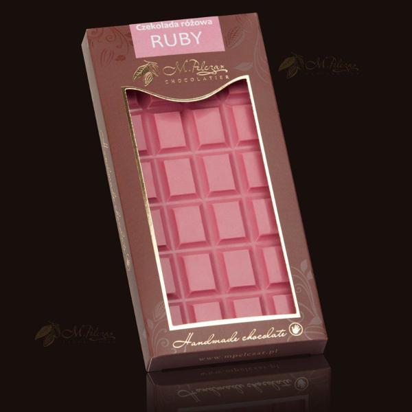 M.Pelczar Chocolatier Σοκολάτα Ρόζ Ruby