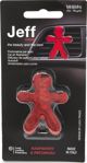 Mr&Mrs Fragrance Mr Mrs JEFF JJEFFC02SU Raspbery Patchouli Scent for Car, 4,5 x 5,5 cm, Chrome Red