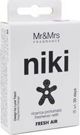 Mr&Mrs Fragrance Mr Mrs Niki Car air freshener refill JRNIKIBX003V00 Refill for Car Scent, Fresh Air, Black